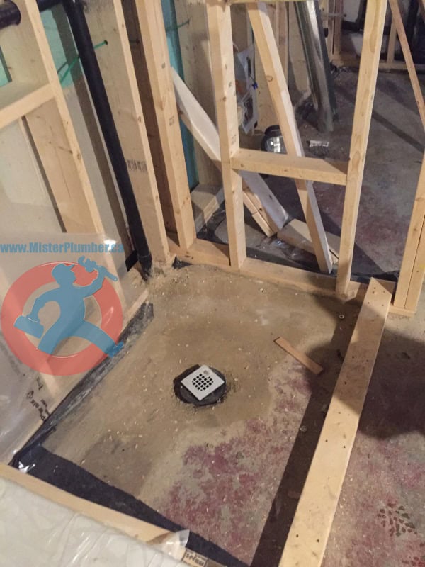 Basement shower online drain